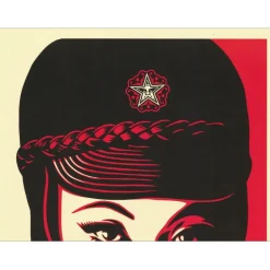 SHEPARD FAIREY (OBEY) - Sérigraphie "Mujer Fatale" 91x61cm