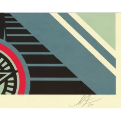 SHEPARD FAIREY (OBEY) - Sérigraphie "LOTUS ANGEL" 91x61cm