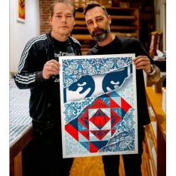 SHEPARD FAIREY (OBEY) - Sérigraphie "MODULAR" 61x46cm 2022