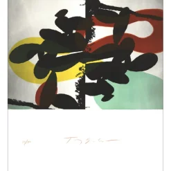 SOULIÉ Tony - Lithographie originale " Cactus " 90x76cm