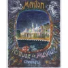 TERECHKOVITCH Kostia - Lithographie "Menton, Festival de musique" 67x51cm - 1966