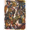 TOBIASSE Théo - Lithographie originale "La musique des carrefours" 76x56cm