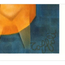 TOFFOLI Louis - Lithographie originale "La bahiane au fournil" 45x56cm - 1987