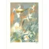 VALADIÉ Jean-Baptiste - Lithographie originale "Dans l'eau de la claire fontaine" - 74x52cm - 1976