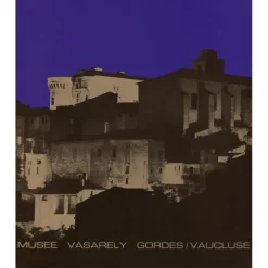VASARELY Victor - Catalogue, ouvrage " Musée Vasarely, Gordes/Vaucluse "