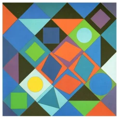 VASARELY Victor - Catalogue, ouvrage " Musée Vasarely, Gordes/Vaucluse "