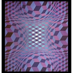 VASARELY Victor - Catalogue, ouvrage " Musée Vasarely, Gordes/Vaucluse "