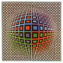 VASARELY Victor - Catalogue, ouvrage " Musée Vasarely, Gordes/Vaucluse "