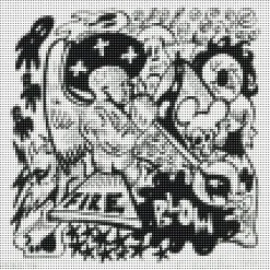 VERSCHAERE Fabien - Sérigraphie originale "Blow" 25x25cm - 2020
