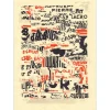 VILLEGLÉ Jacques - Lithographie originale " Tréméac" 35x26cm - 1994
