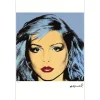 WARHOL Andy - Sérigraphie "Debbie Harry II" 57x39cm - 1995