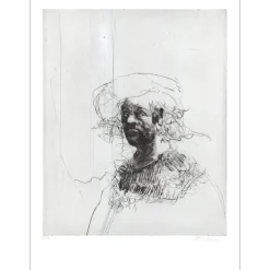 WEISBUCH Claude - Gravure originale "La maturité" 76x56cm - 1973
