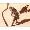 WEISBUCH Claude - Lithographie originale "Le violoncelliste, le rappel" 56x76cm